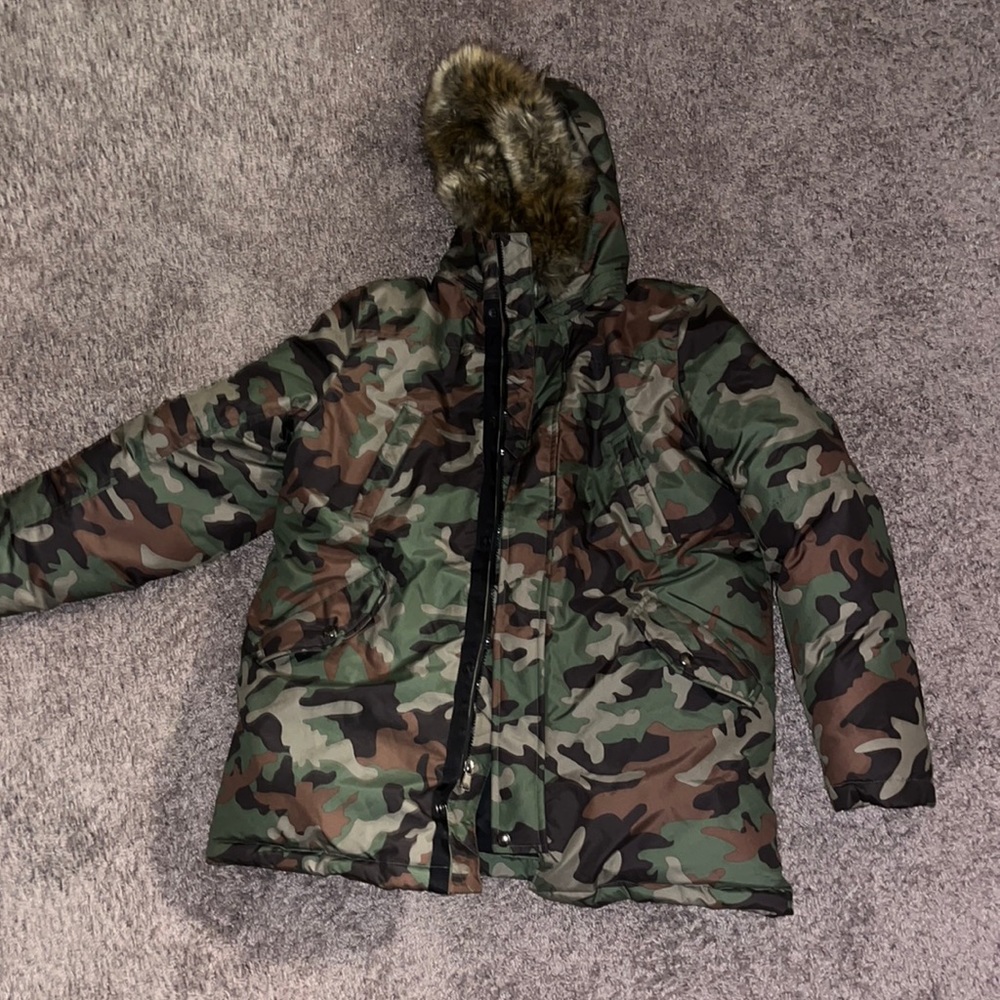 Polo by Ralph Lauren Camouflage Puffer Jacket